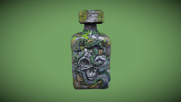 Octopus - hand made (Photogrammetry) 3D Model