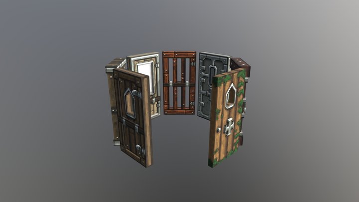 Door Collection 3D Model