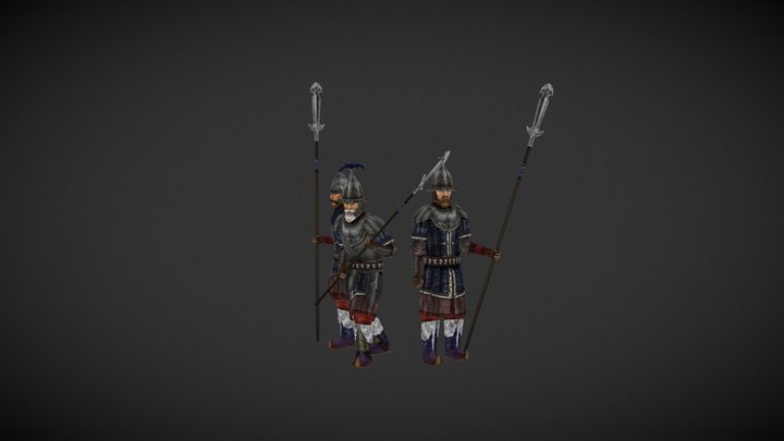 Esgaroth Guardsmen Preview 3d 3D Model