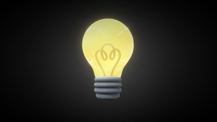 Lamp/point light == Lâmpada 3D Model