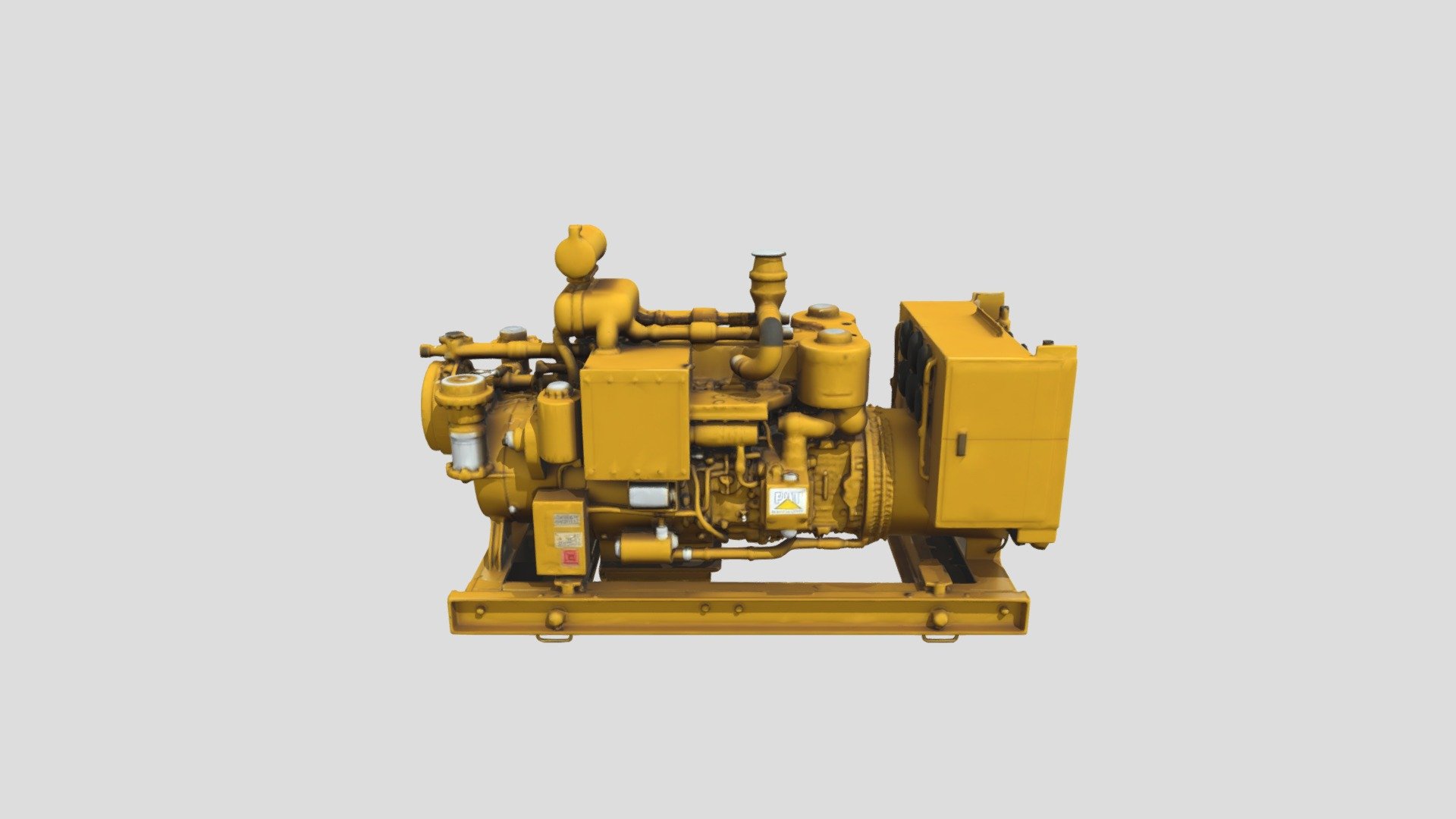 Industry: Diesel Generator Power Plant R3 (800k) - Download Free 3D ...