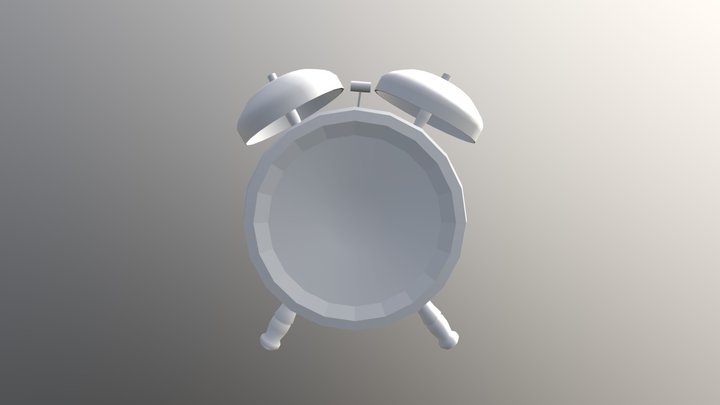 Alarm Clock 3D Model
