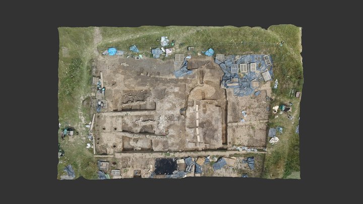 Fordham Roman Site 3D Model