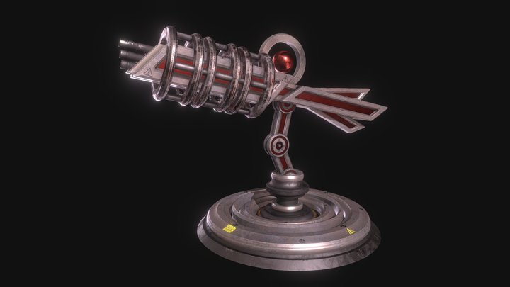 Cannon blaster concept 3 ! 3D Model