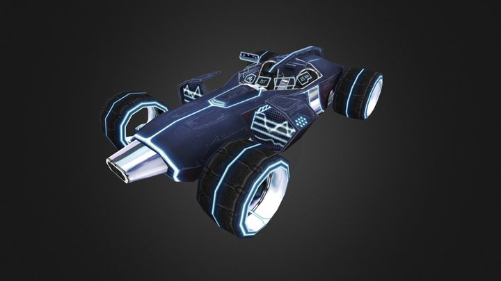 TRON Light Runner 3D Model