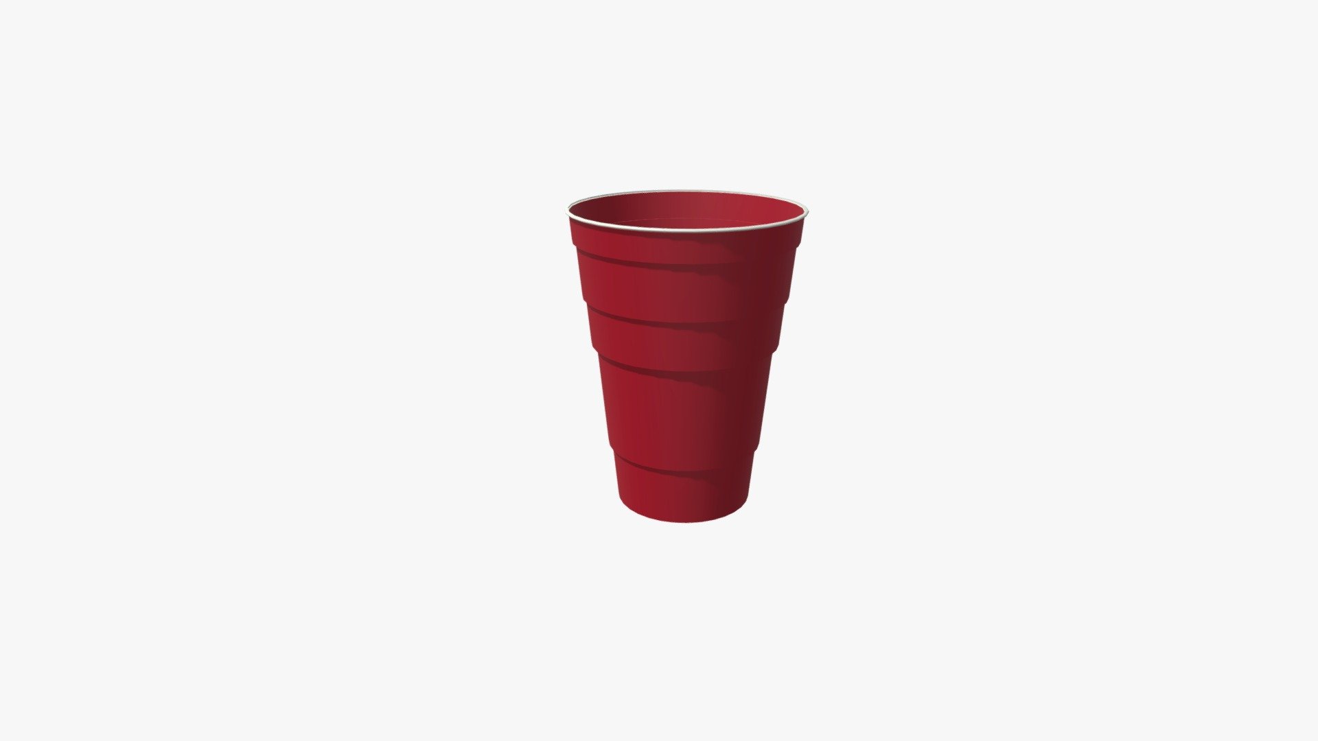 Solo Cup — Sketchfab embed 3D viewer