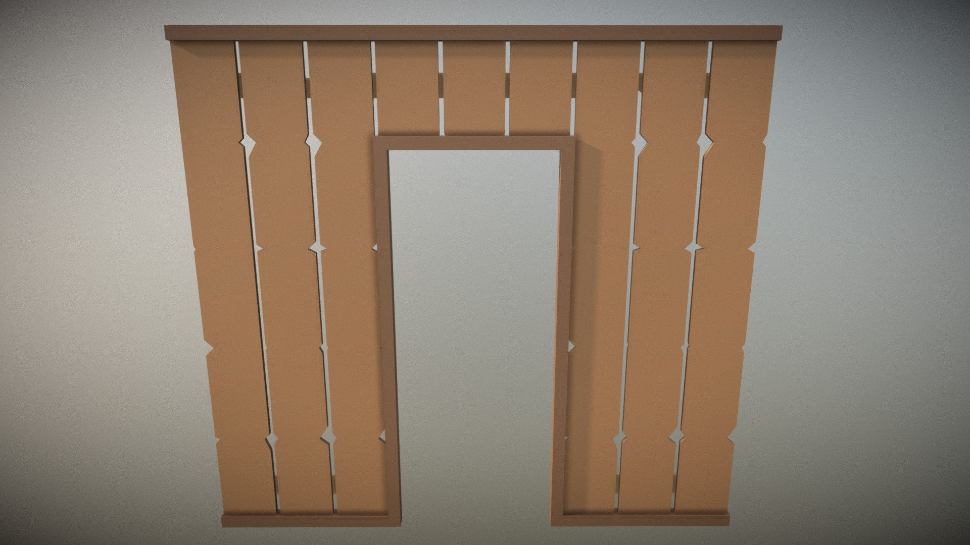 Wall Door (For Survival Videogame)