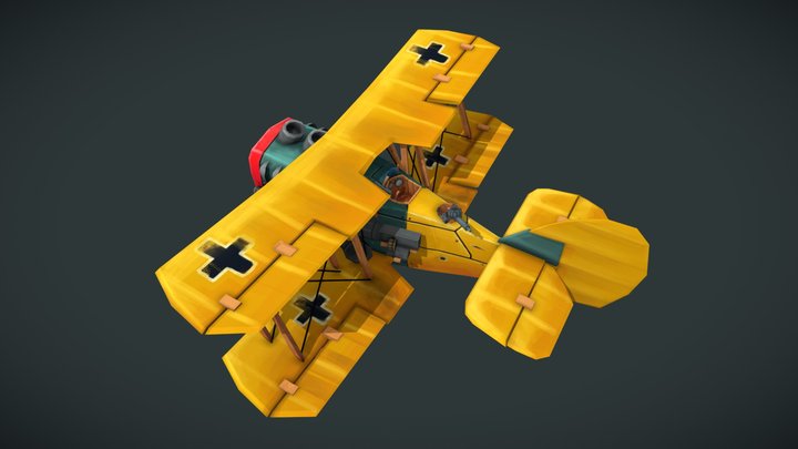 The Flying Circus - Game Art Assignment 1 - DAE 3D Model