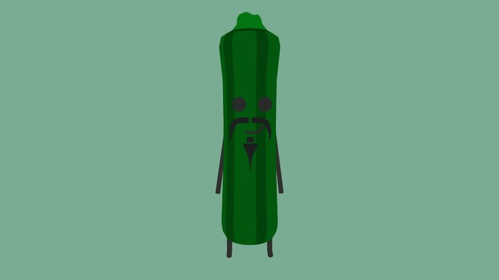Train Jam Assets: Sun Tzucchini 3D Model