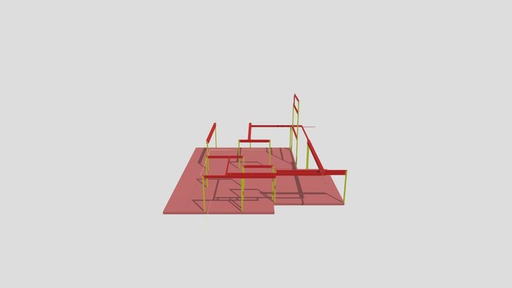 3D - 5 L Structural Steel 3D Model