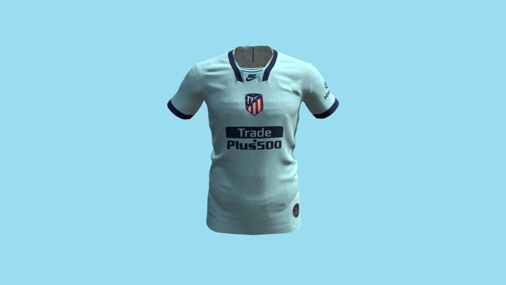 Atlético Madrid 3rd kit 3D Model