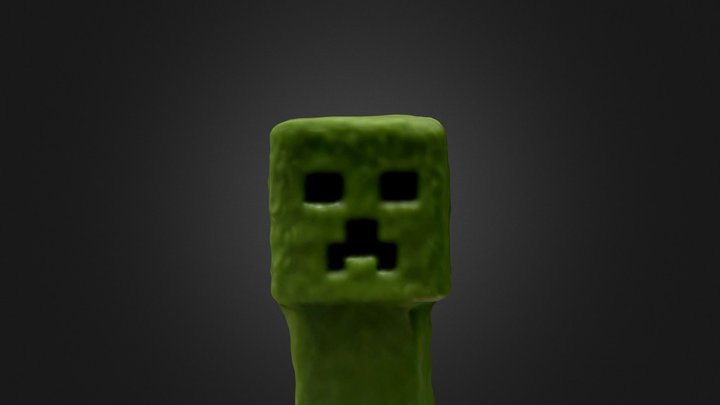 Creeper Figure 3D Model