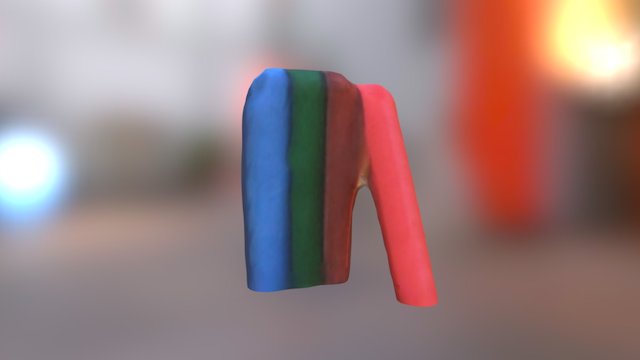 Massinha de pe 3D Model