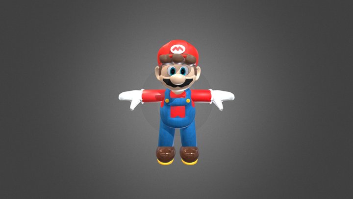 My Mario movie model 3D Model