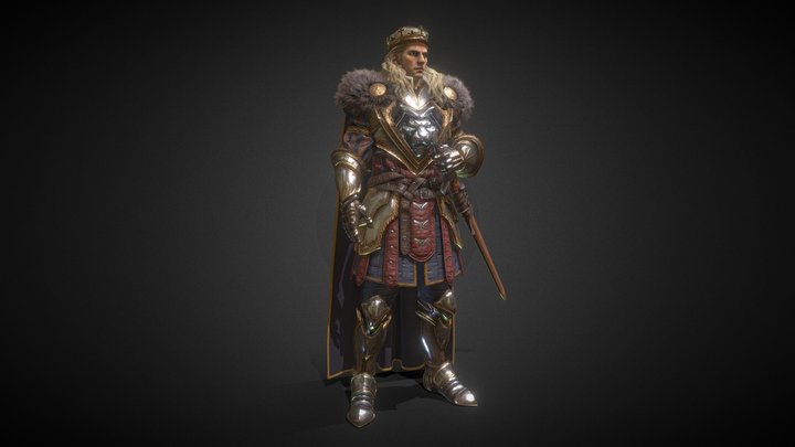 KING 3D Model