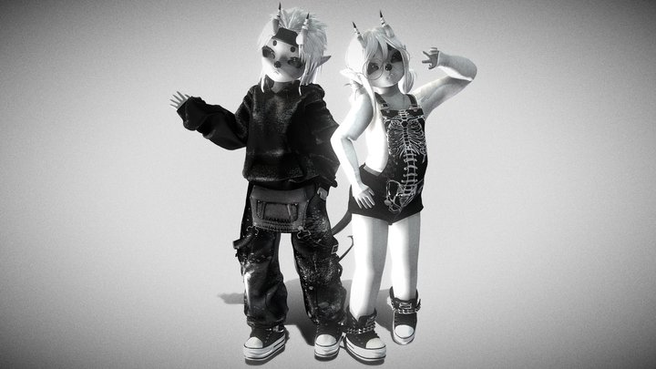 Lucky 3D Model