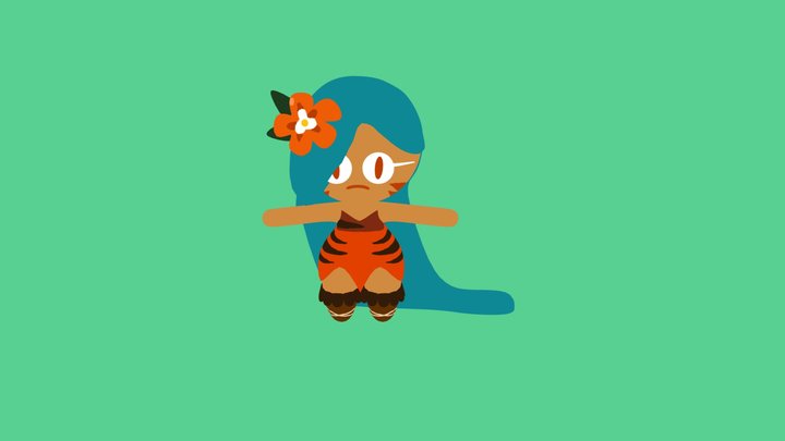 Tiger lily cookie – Modelo 3D gratuito STL