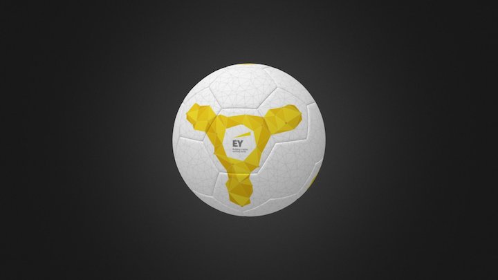 EY Soccer Ball 3D Model