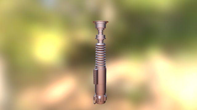 Return of the Jedi Lightsaber. 3D Model