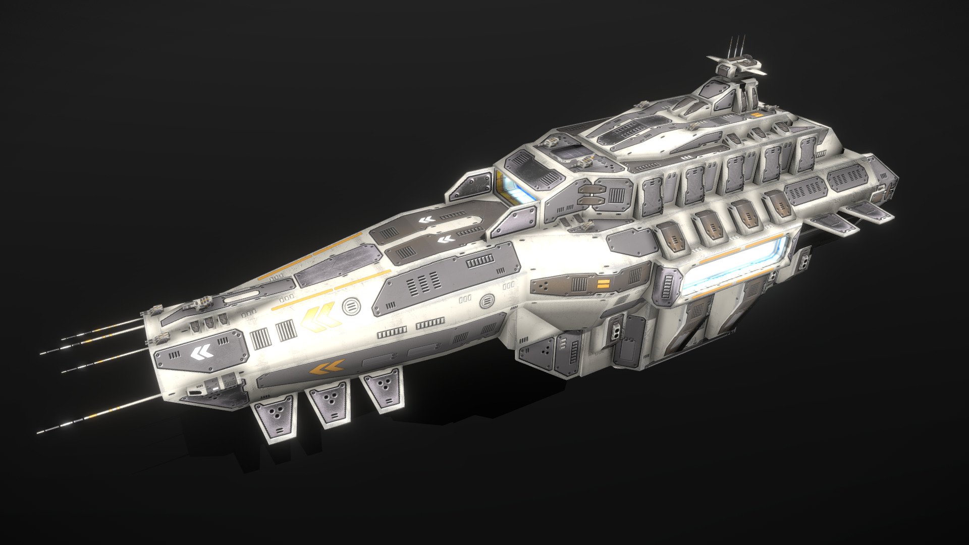 Arnim Class Light Carrier - Buy Royalty Free 3D model by MSGDI [4a2312c ...