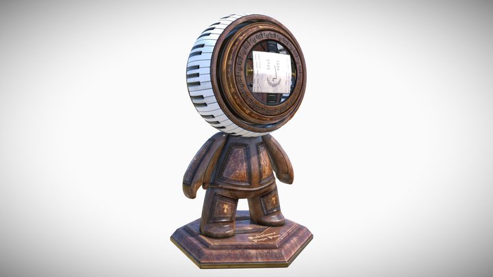 Meet Mat 2: Player Piano 3D Model