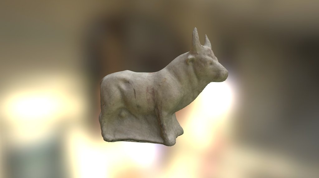Terracotta Figurine of a bull
