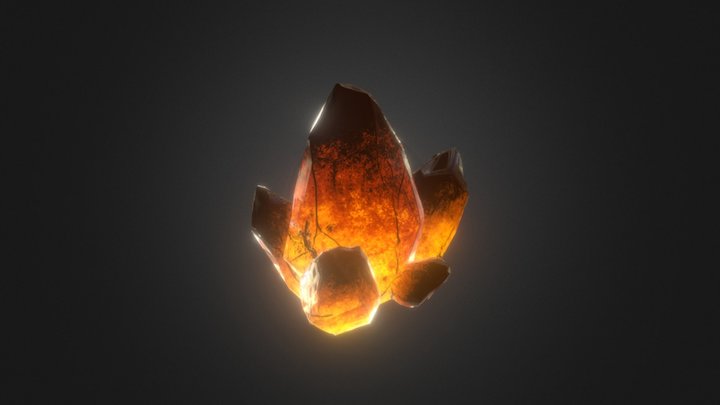 Crystal 3D Model