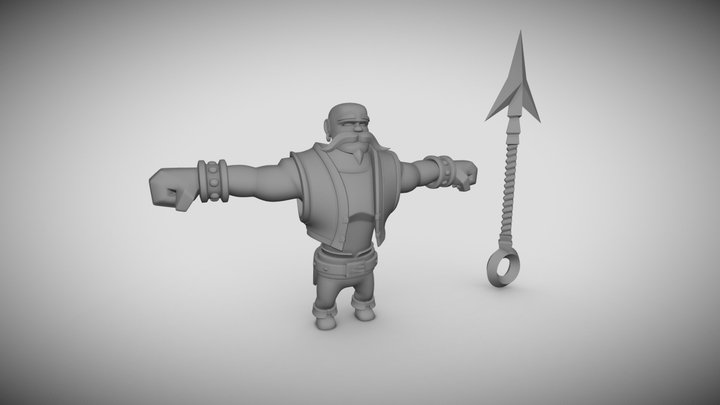 pirate_HEAVY_01 3D Model
