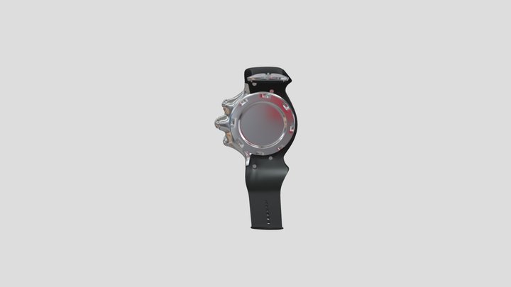 Oakley Detonator Watch 3D Model