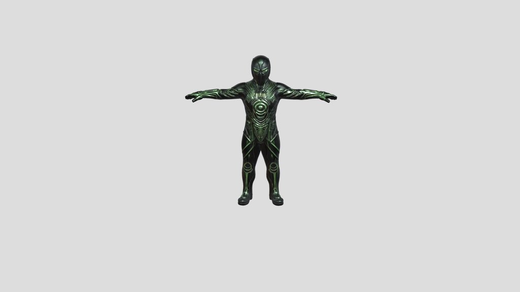Emerald Circuit Exosuit