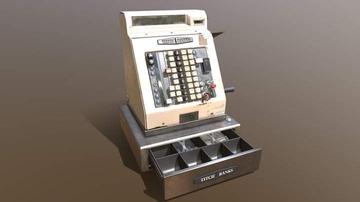 Cash Register – Modello 3D gratuito STL