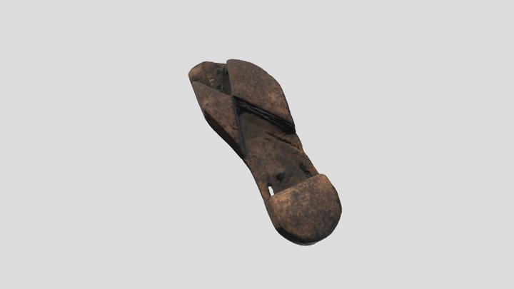 Römischer Thermenschuh 3D Model