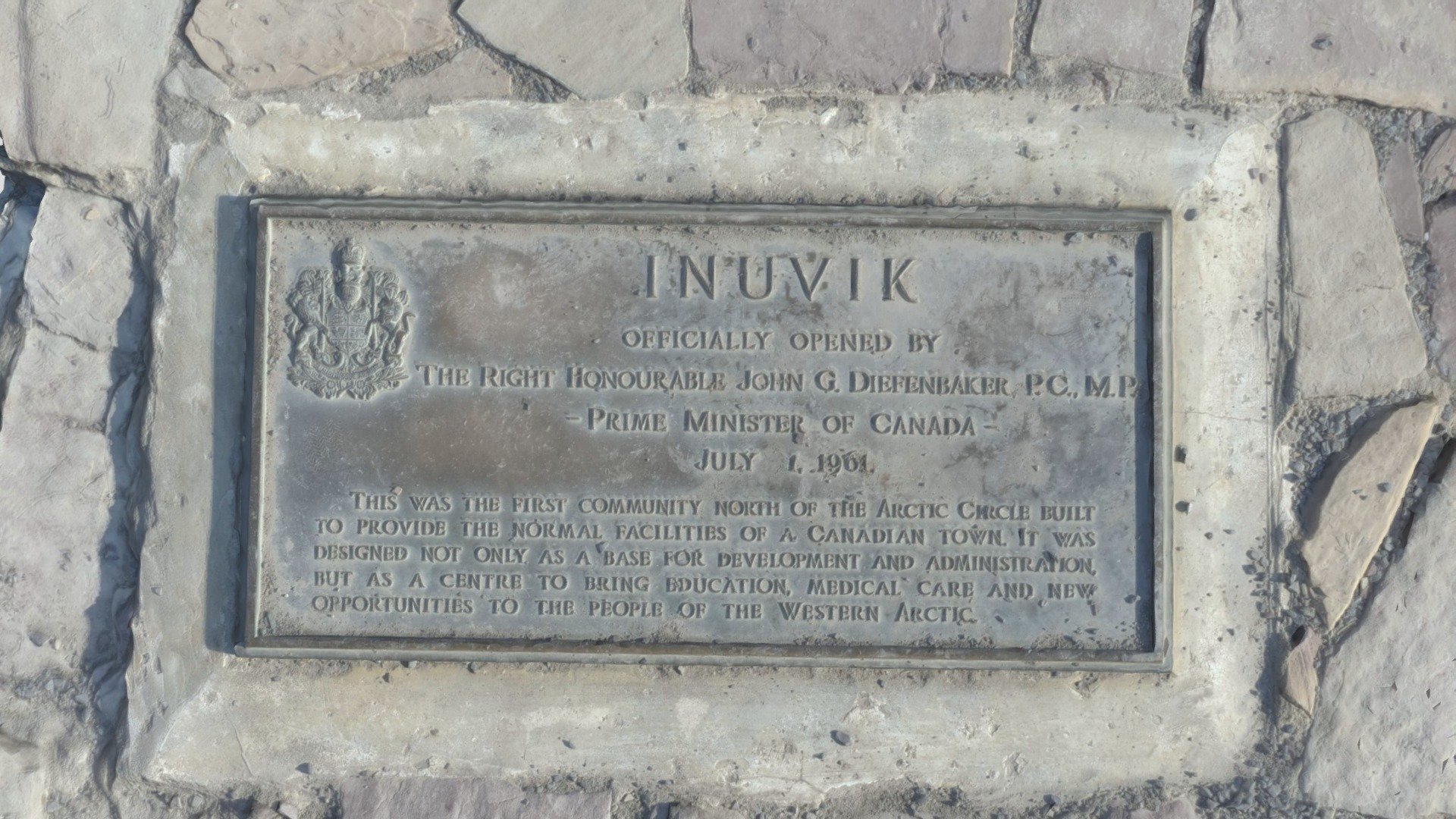 Inuvik Town Monument