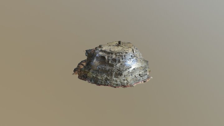 Mesh Grotta di Cocceio 3D Model