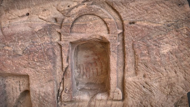 al-Siq Alcove - Petra, Jordan 3D Model