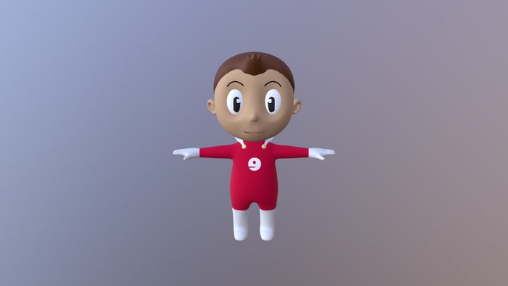 Astro_kid 3D Model