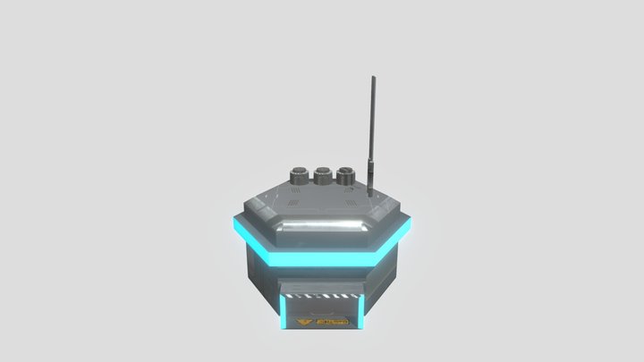 Barracks Building 3D Model