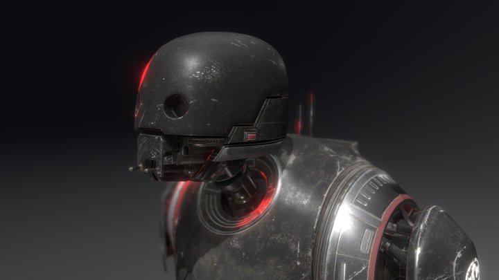 star wars jedi fallen order: brawler droid 3D Model