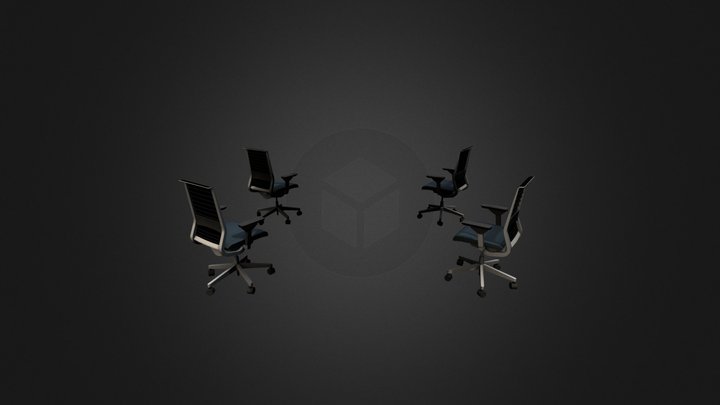 chairs4x 3D Model