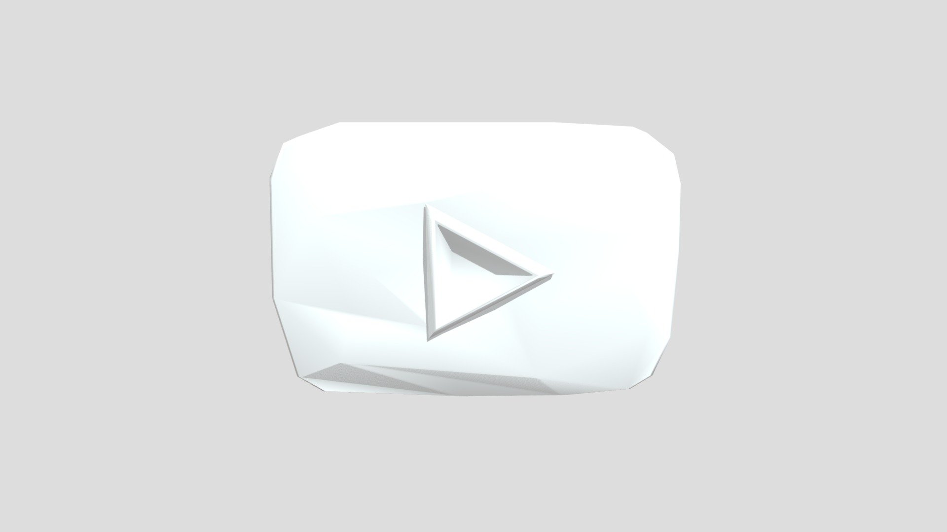 youtube play button red diamond