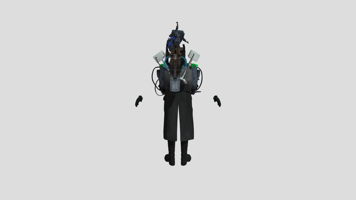 Custom Special Agent Cameraman 3D Model