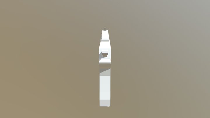 Fortnite Pistola 3D Model