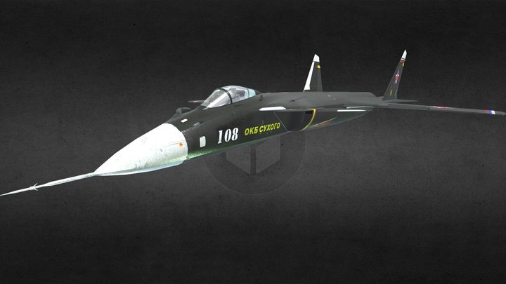 Su-47 Berkut – Modello 3D gratuito STL