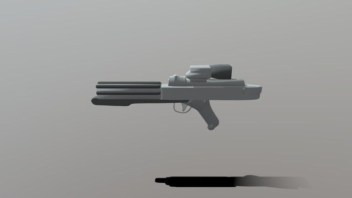 E-11 Blaster 3D Model