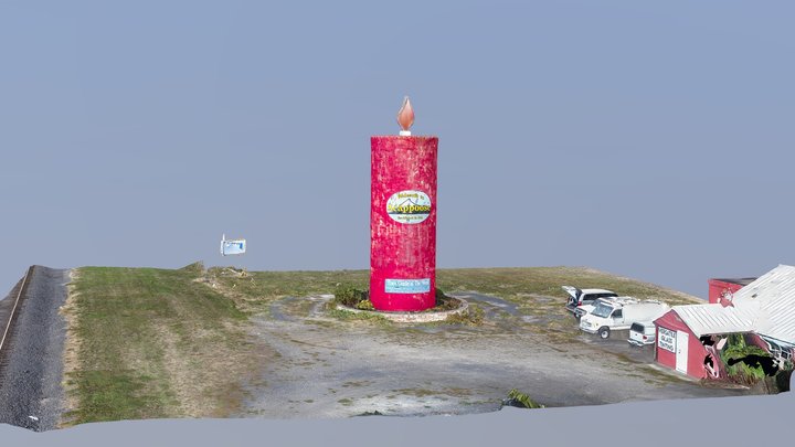 Scappoose candle 3D Model