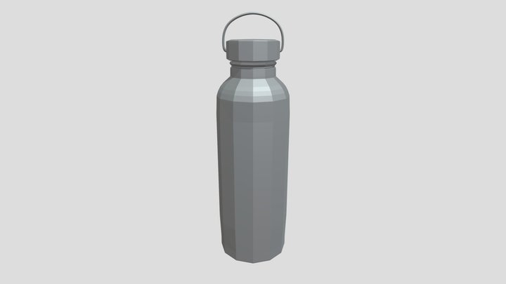 Low-Poly Water Bottle (Hidden Devs Application)