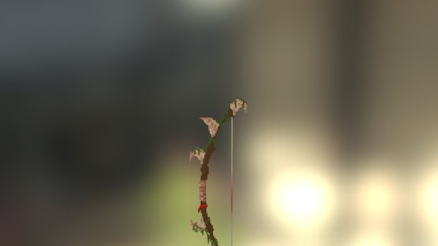Minecraft - Hunter's Bow 3D Model