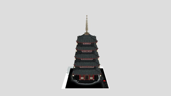 Japanese_temple 3D Model