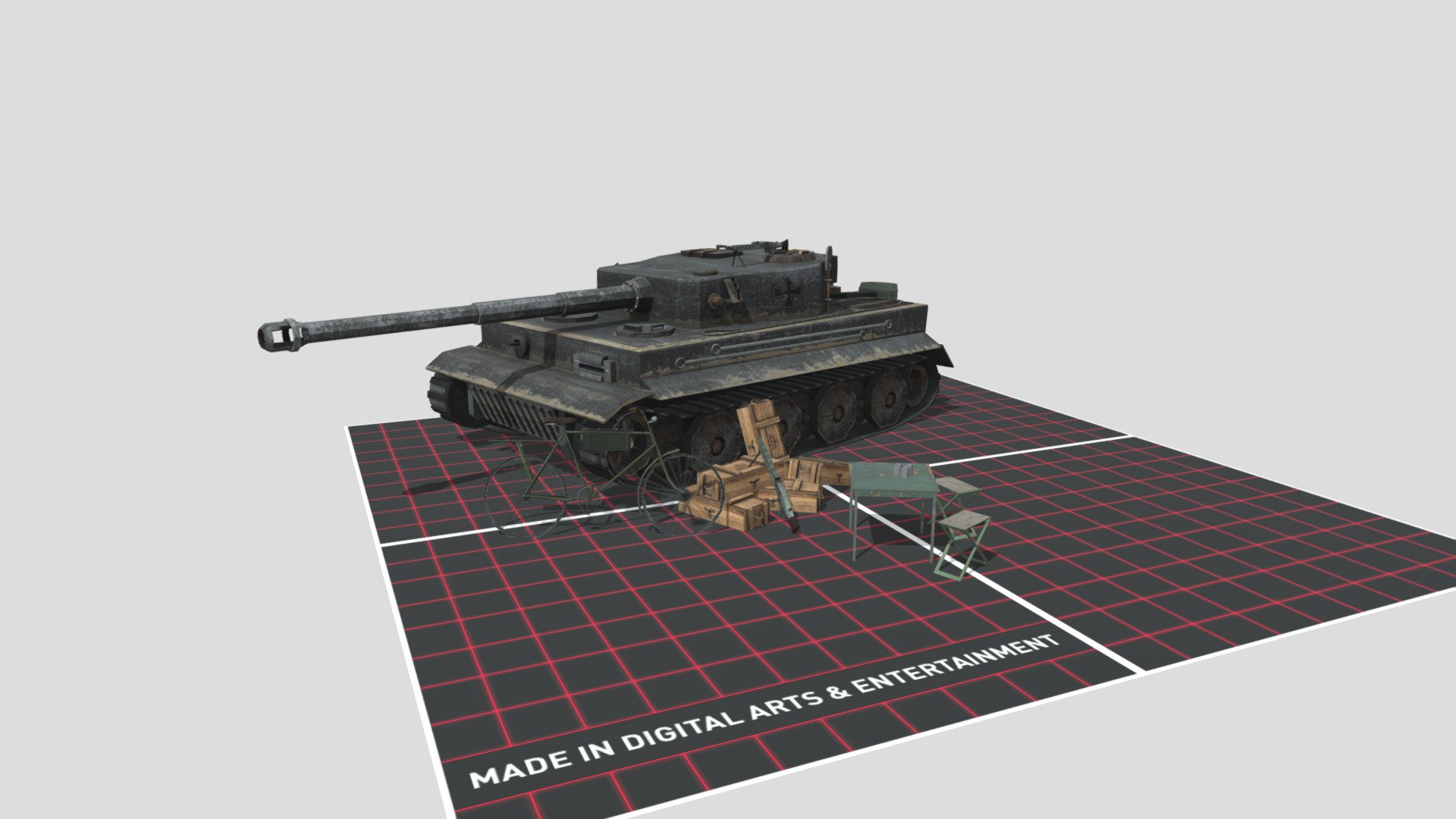 1DAE10 Assignment: 5 Finished Props