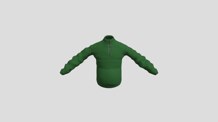 North Face Jacket 3D Model